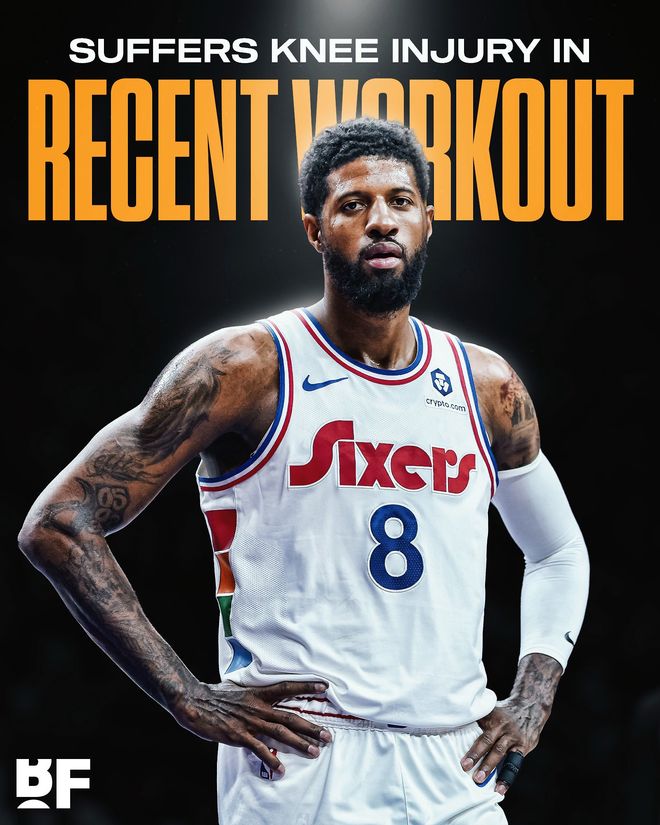 NBA休赛期重磅！乔治左膝关节镜手术，训